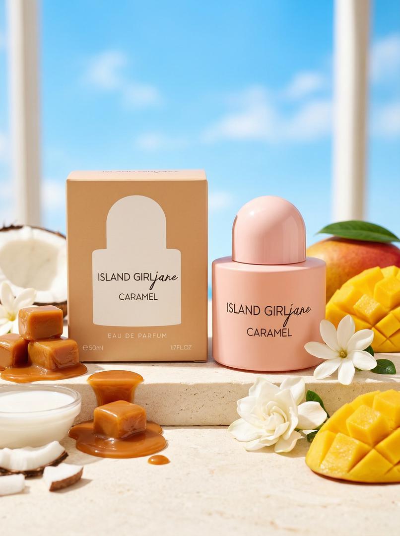 Fragrance World Island Girl Jane Caramel Perfume For Women- 50ml