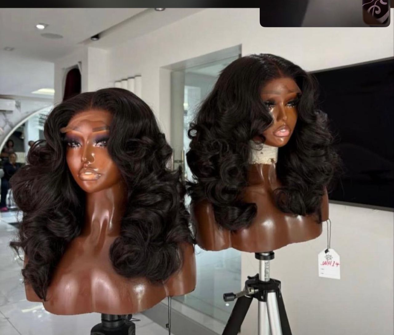 The Burmese Goddess Curls 28”